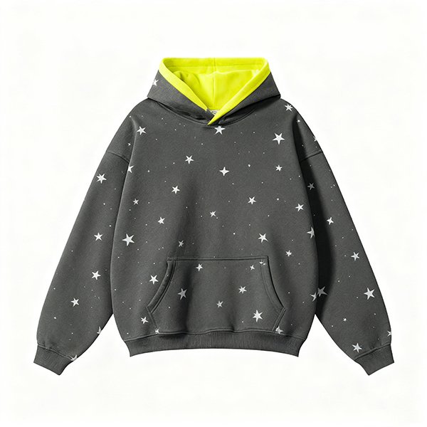 Unisex Winter Hoodie - Heavyweight Warm Puffy with Pockets