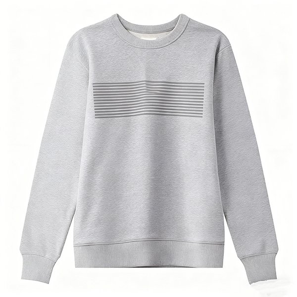 Unisex Crewneck Pullover - Cotton Polyester Sweatshirt